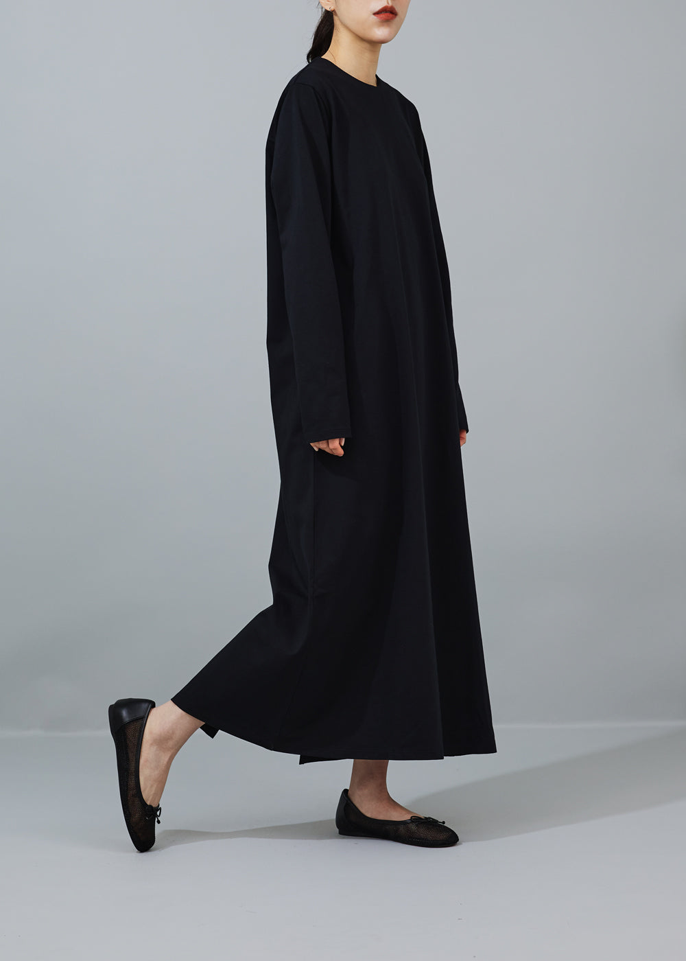 SY019OP / Boxy Line Long Dress BLACK【翁安芸さん×SYNE TOKYO】 – SYNE TOKYO ONLINE  STORE