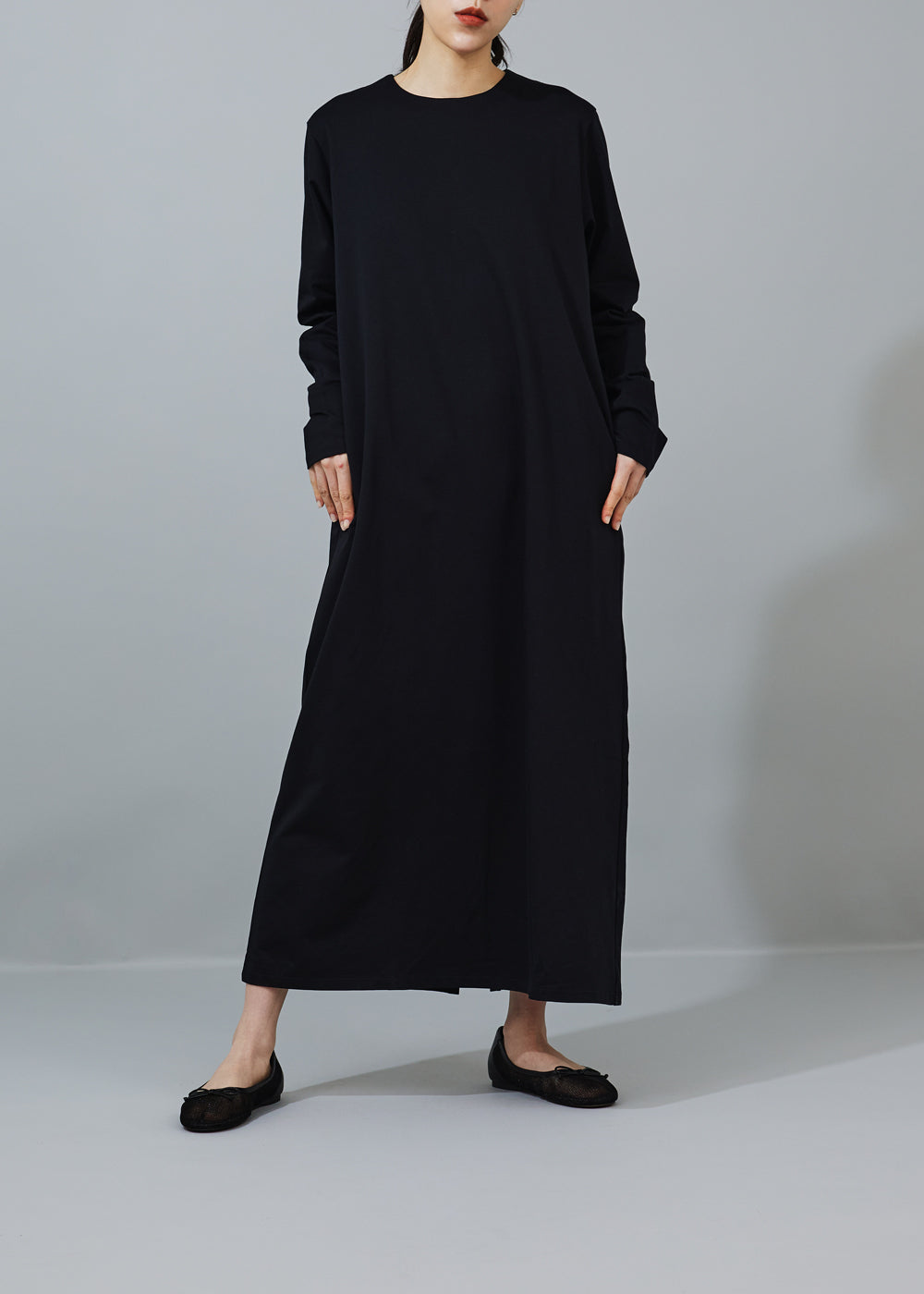 SY019OP / Boxy Line Long Dress BLACK【翁安芸さん×SYNE TOKYO】 – SYNE TOKYO ONLINE  STORE