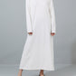 SY019OP / Boxy Line Long Dress　IVORY【翁安芸さん×SYNE TOKYO】