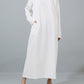 SY019OP / Boxy Line Long Dress　IVORY【翁安芸さん×SYNE TOKYO】