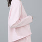 SY016CD / Button Cardigan　LT PINK【翁安芸さん×SYNE TOKYO】